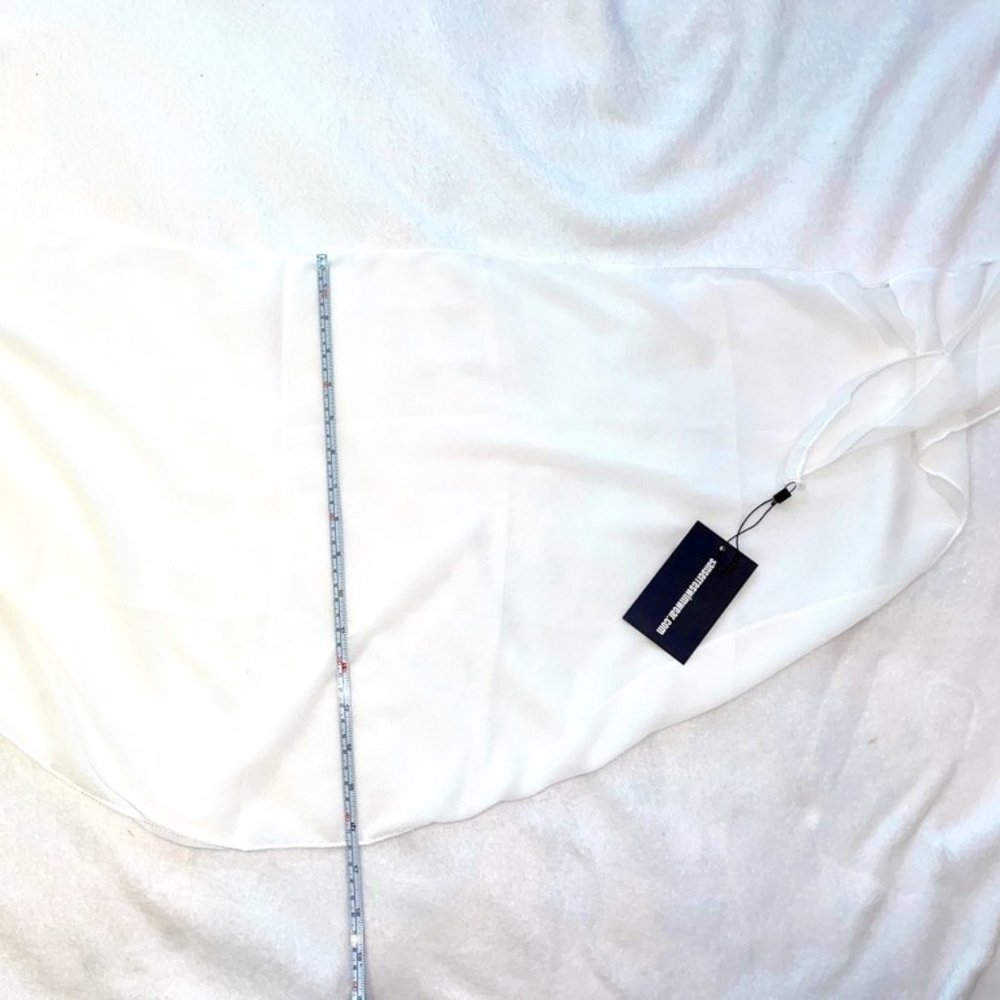 NWT Sanserré white swim wrap